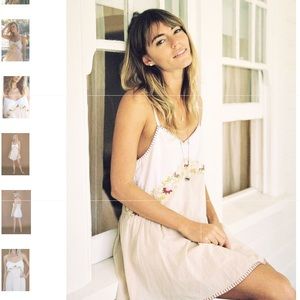 Chasing Unicorns Floral Indian Embroidered Mini NW